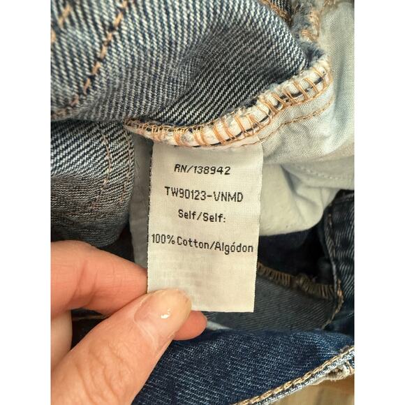 Twelve by Ontwelfth Jeans Womens Relaxed Harem Pant Distressed Size 26 - Picture 6 of 9